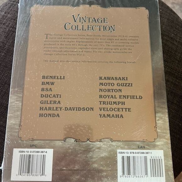 Clymer Vintage Collection Series, 2 stroke & 4 stroke motorcycle manuals - Picture 3 of 7